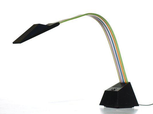 Italian Postmodern Nastro Table Lamp by Alberto Fraser for Stilnovo, 1980s-KGD-780495