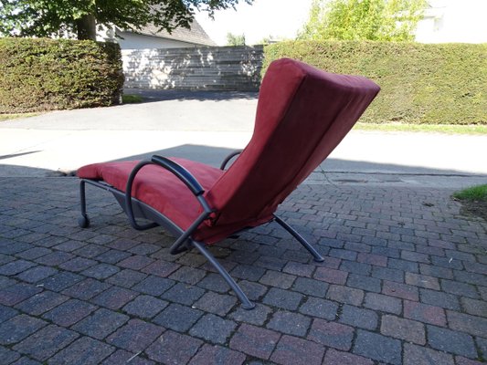 Italian Postmodern Pink Lounge Chair by Bonald for Goraco, 1980s-AWL-1440928