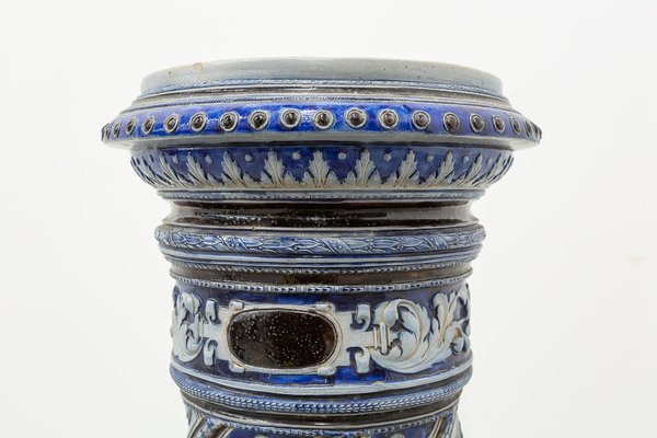 Italian Pot and Column Stand, 1890s-UJE-743327