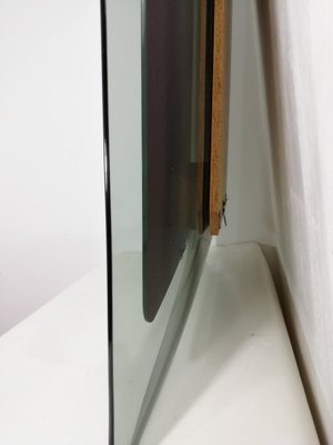 Italian Production Mirror with Curved Glass-HNE-1387955