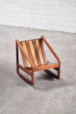 Italian Prototype Rocking Chair by Pierluigi Ghianda, 1960s-WUY-1107425