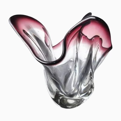 Italian Purple Vase in Murano Glass from Seguso, 1960-EJE-1327974