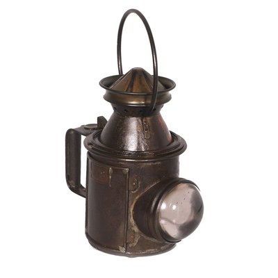 Italian Railway Manual Oil Lamp, 1920s-NJV-853093