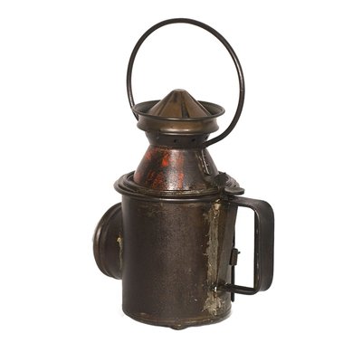 Italian Railway Manual Oil Lamp, 1920s-NJV-853093