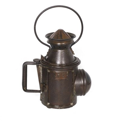 Italian Railway Manual Oil Lamp, 1920s-NJV-853093