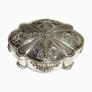 Italian Raised Silver Box, 1970s-UCH-1224847