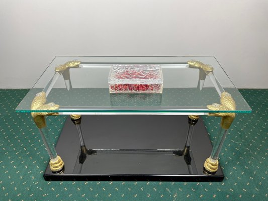 Italian Rectangular Box in Acrylic Glass with Ice Effect, 1970s-LYQ-1171472