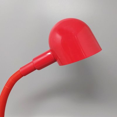 Italian Red Table Lamp by Veneta Lumi, 1970s-QGR-914951