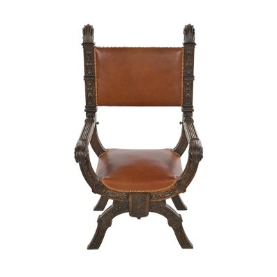 Italian Renaissance Style Chairs, Set of 2-NQ-1339444