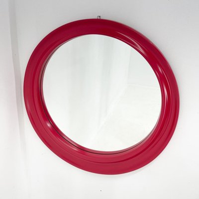 Italian Round Wall Mirror, 1980s-TZ-1422364