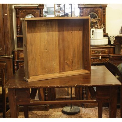 Italian Rustic Table in Fir Wood, 1880s-RAQ-697598