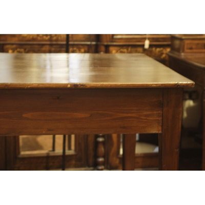 Italian Rustic Table in Fir Wood, 1880s-RAQ-697598