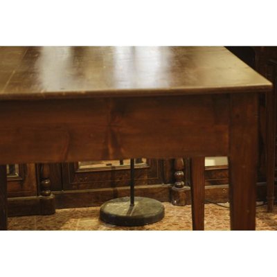 Italian Rustic Table in Fir Wood, 1880s-RAQ-697598