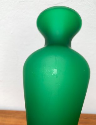 Italian Satinato Series Glass Vase attributed to Carlo Moretti, 1970s-UAH-1716603