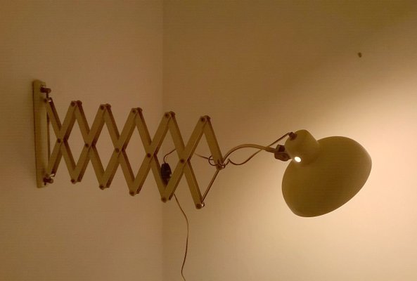 Italian Scissor Wall Lamp, 1940s-EI-240428