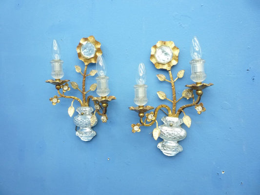 Italian Sconces from Banci Firenze, 1960s, Set of 2