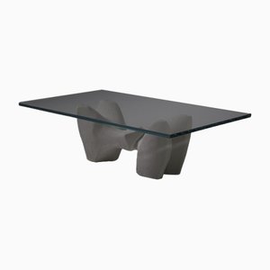 Italian Sculptural Concrete Coffee Table, 1970s-CO-1764144