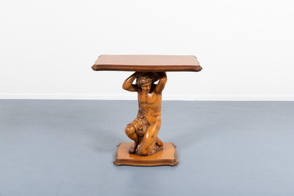 Italian Sculptural Side Table, 1970s-KMC-1441249