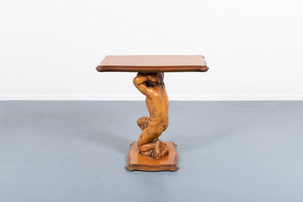 Italian Sculptural Side Table, 1970s-KMC-1441249