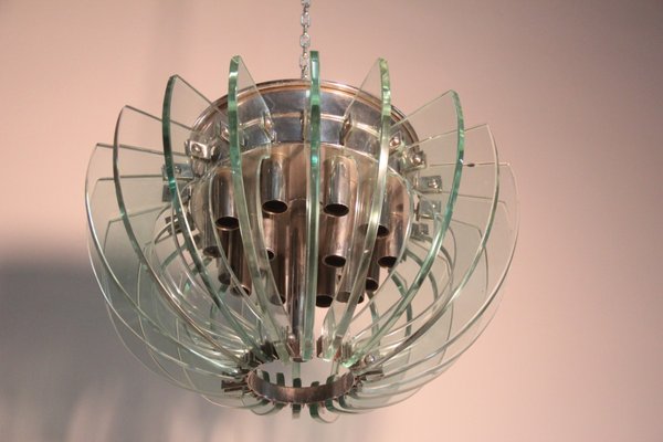 Italian Sculpture Chandelier from Gallotti & Radice, 1960-EH-1093801