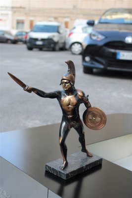 Italian Sculpture of Roman Warrior or Gladiator, 1950s-EH-1728764