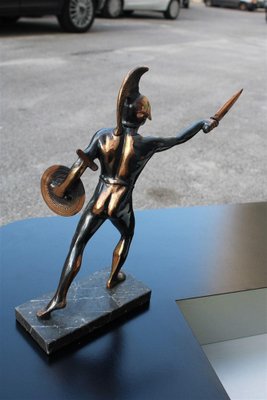 Italian Sculpture of Roman Warrior or Gladiator, 1950s-EH-1728764