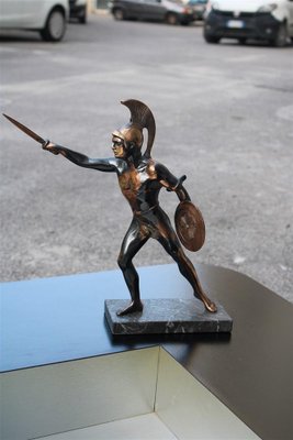 Italian Sculpture of Roman Warrior or Gladiator, 1950s-EH-1728764