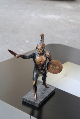 Italian Sculpture of Roman Warrior or Gladiator, 1950s-EH-1728764