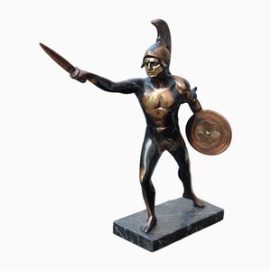 Italian Sculpture of Roman Warrior or Gladiator, 1950s-EH-1728764