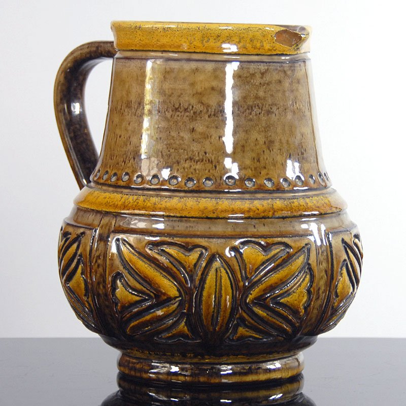 Italian Sgraffito Vase, 1960s