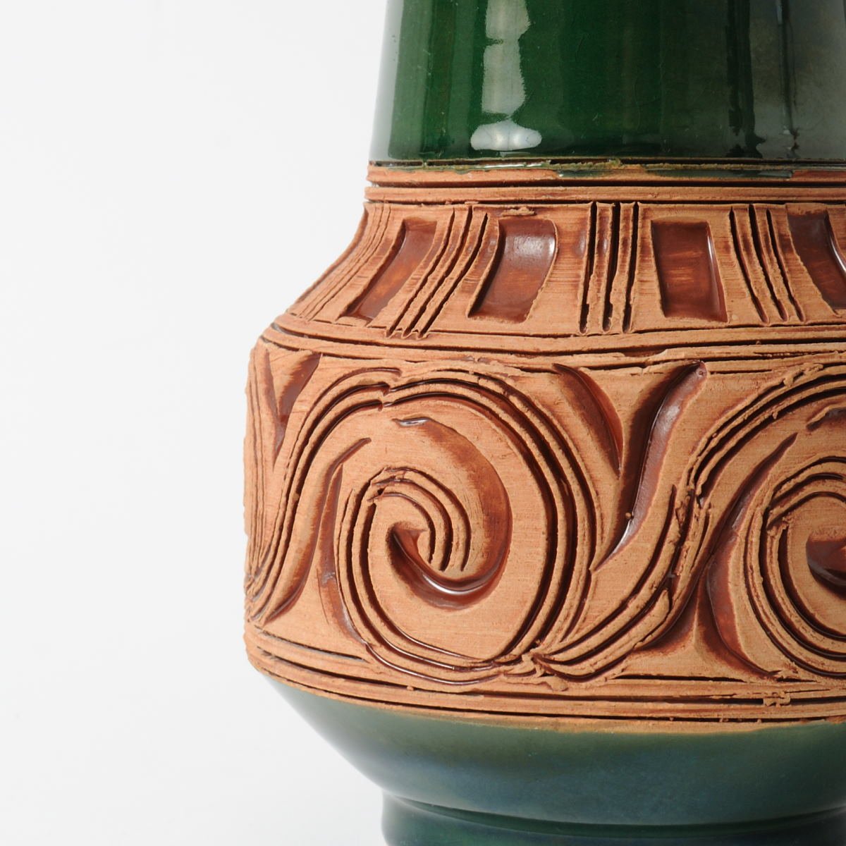 Italian Sgraffito Vase from Fratelli Fanciullacci, 1960s