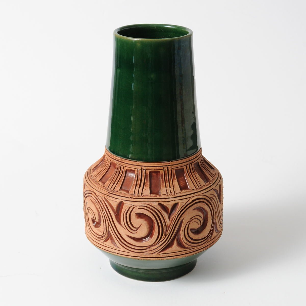 Italian Sgraffito Vase from Fratelli Fanciullacci, 1960s