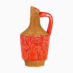 Italian Sgraffito Vase from Fratelli Fanciullacci, 1970s-GIW-1313165