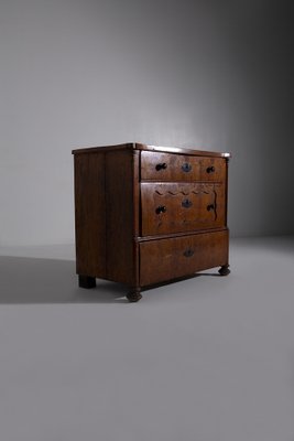 Italian Sicilian Chest of Drawers in Briar Wood, Late 1800s-RCE-1773426