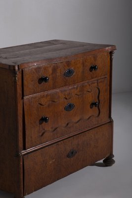 Italian Sicilian Chest of Drawers in Briar Wood, Late 1800s-RCE-1773426