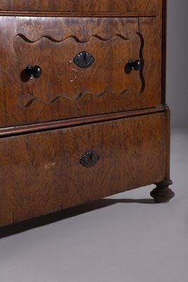 Italian Sicilian Chest of Drawers in Briar Wood, Late 1800s-RCE-1773426