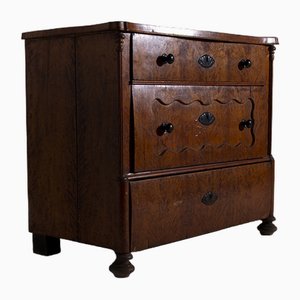 Italian Sicilian Chest of Drawers in Briar Wood, Late 1800s-RCE-1773426