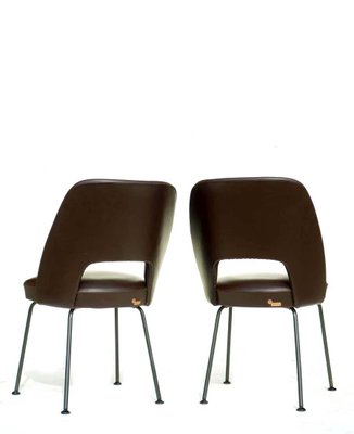 Italian Side Chairs from Mobiltecnica, 1950s, Set of 2-KGD-236584