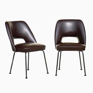 Italian Side Chairs from Mobiltecnica, 1950s, Set of 2-KGD-236584