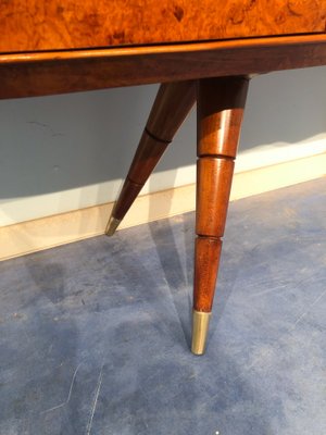 Italian Sideboard in Honey Color Birch Wood, 1950s-MTX-1016642