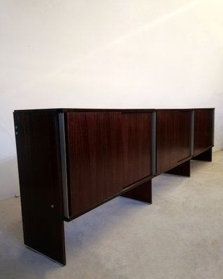 Italian Sideboard in Rosewood and Aluminum from MIM Concept, 1970s-UIW-1097921