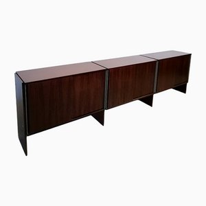 Italian Sideboard in Rosewood and Aluminum from MIM Concept, 1970s-UIW-1097921