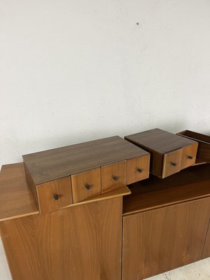 Italian Sideboard in Wooden and Finely Worked Brass, 1960s-TPO-1821305