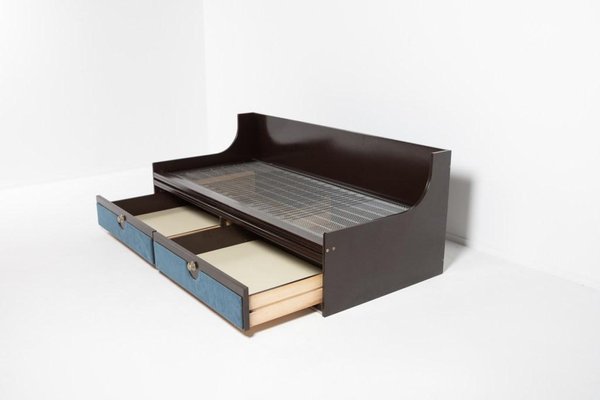 Italian Single Bed Frame from La Permanente Mobili Cantu, 1980s-KMC-1168575