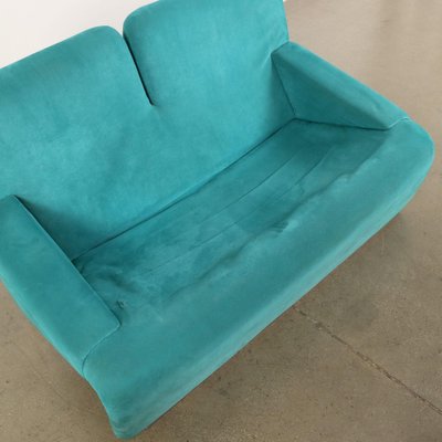 Italian Skipper Feeling Sofa in Alcantara, 1980s-VMM-1612036