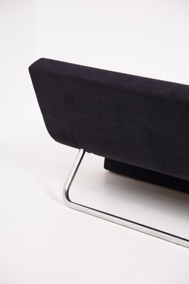 Italian Sofa in Black Velvet and Steel by MDF Italia-RCE-1128375