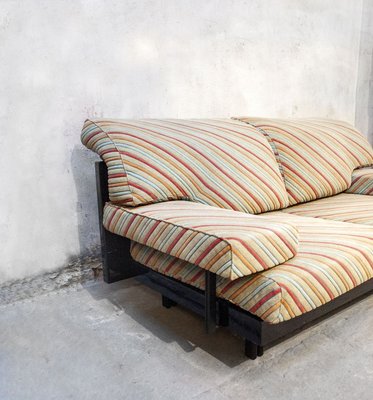 Italian Sofa in Missoni Fabric by Giovanni Offredi for Saporiti, 1970s