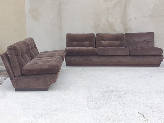 Italian Sofas attributed to Cassina, 1963, Set of 2-HZ-1408673