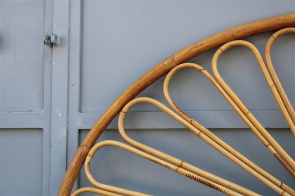 Italian Solid Bamboo Headboard, 1950s-EH-1240296