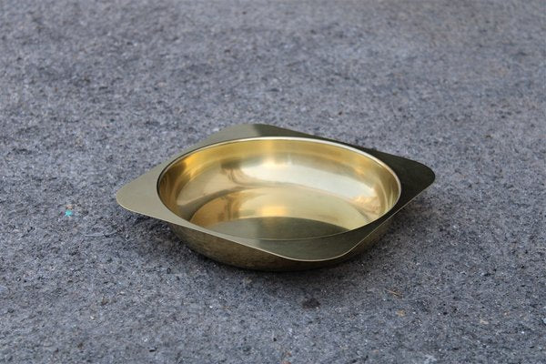 Italian Solid Brass Bowl, 1970s-EH-675730